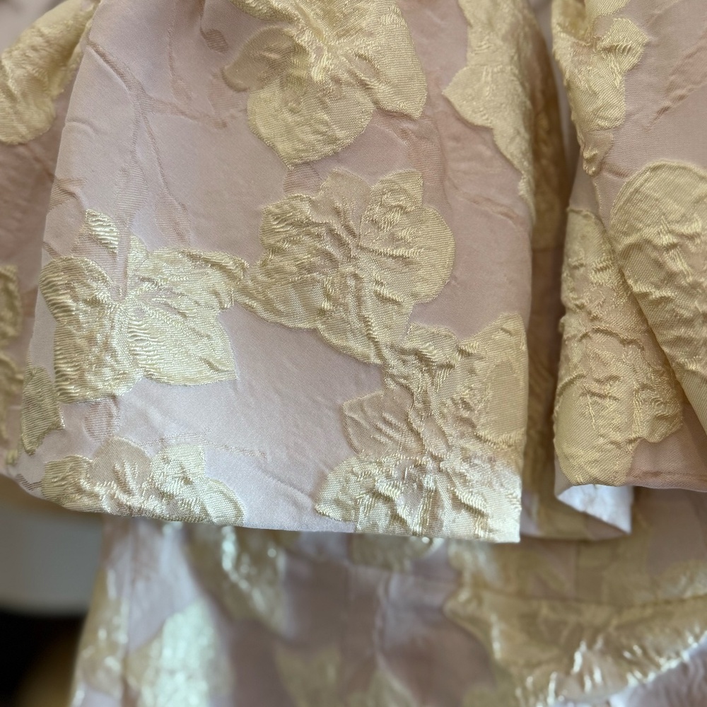 Antonio Melani size 0 Jordyn Floral jacquard one shoulder dress - Picture 5 of 6